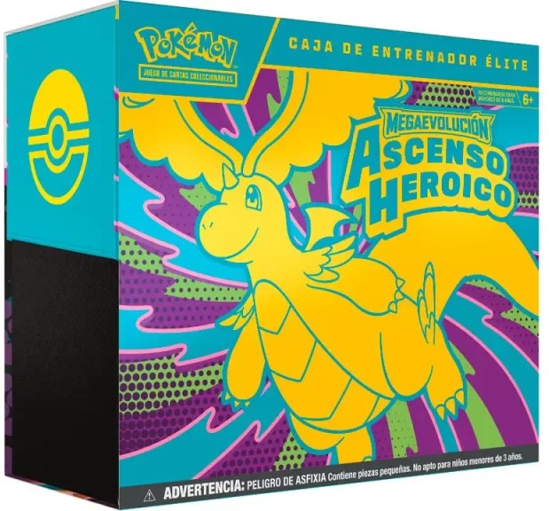 Pokémon TCG Mega Evolution Ascended Heroes Elite Trainer Box ESPAÑOL