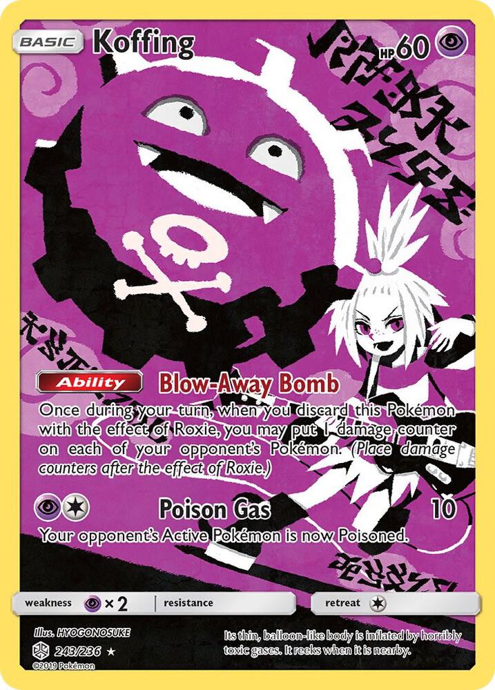Koffing 243/236 / Secret Rare ESPAÑOL